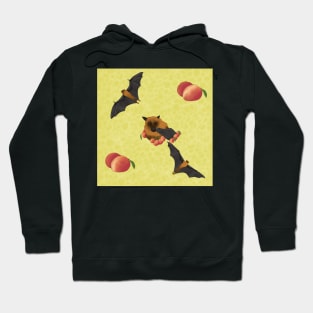 Fruit Bats and Mangoes Yellow Hoodie